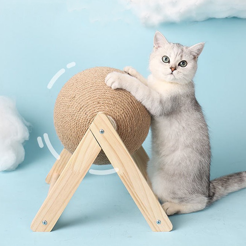 JOGOS PARA GATOS: Bola de lã e barbante na tela. Vídeos de entretenimento  para gato. Sons de miados. 